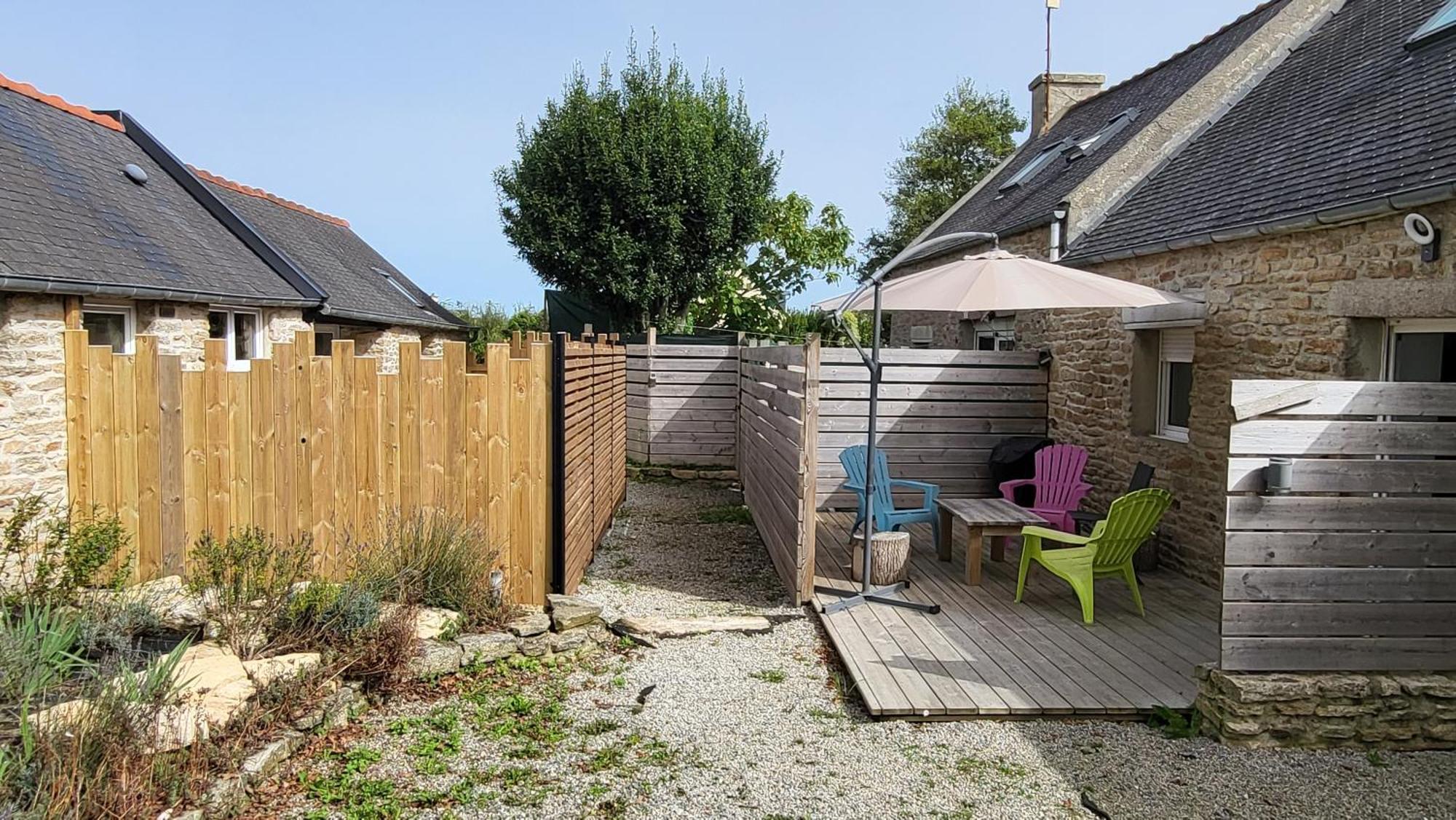 Kerelo Le Ptit St Roch, Maisonnette Cosy, Mer 5Km, Ploudalmézeau מראה חיצוני תמונה