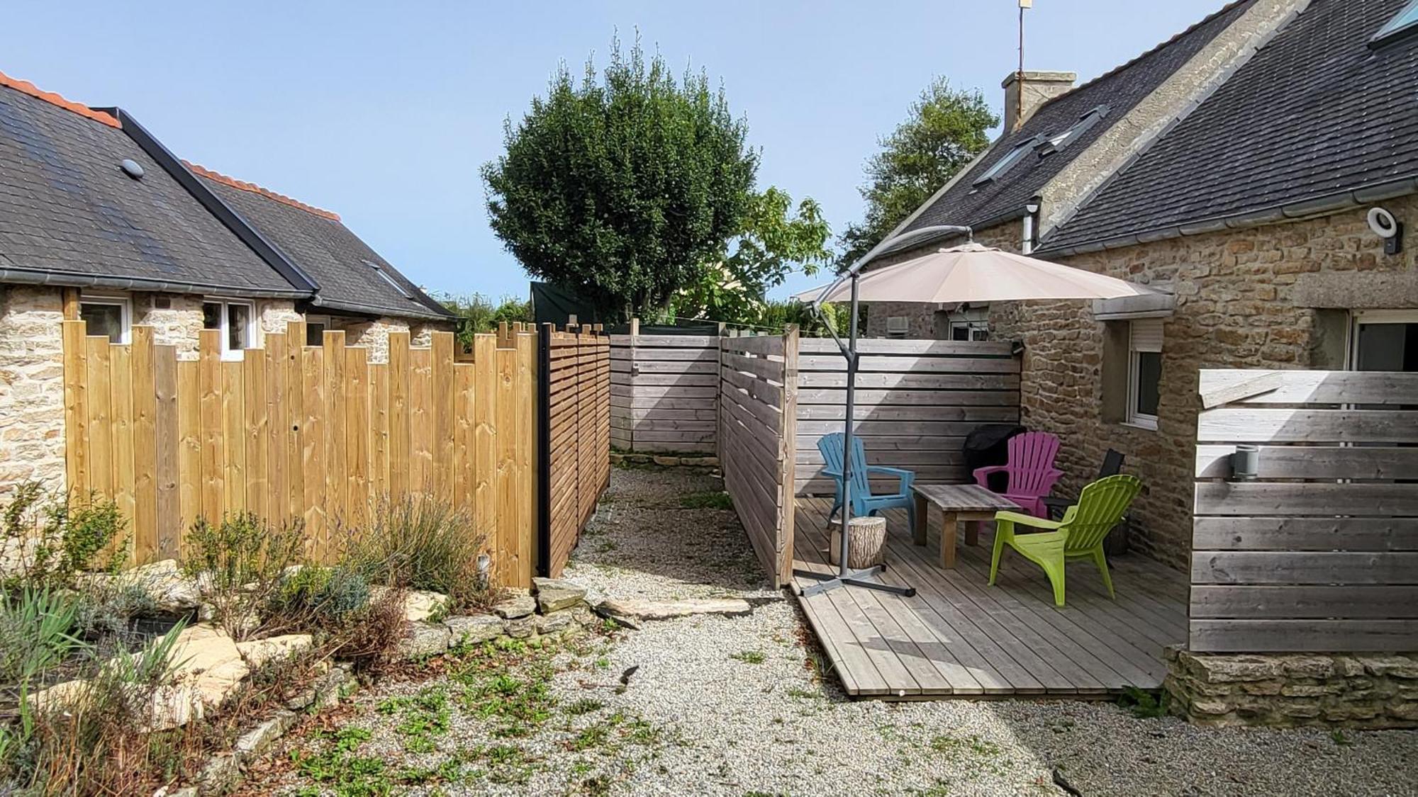 Kerelo Le Ptit St Roch, Maisonnette Cosy, Mer 5Km, Ploudalmézeau מראה חיצוני תמונה